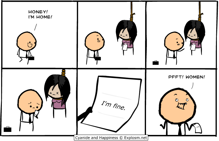 Cyanide & Happiness webcomics